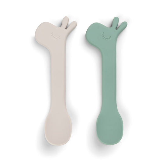 Cucharas de Silicona Lalee Verde - Done By Deer