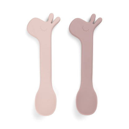 Cucharas de Silicona Lalee Rosa - Done By Deer