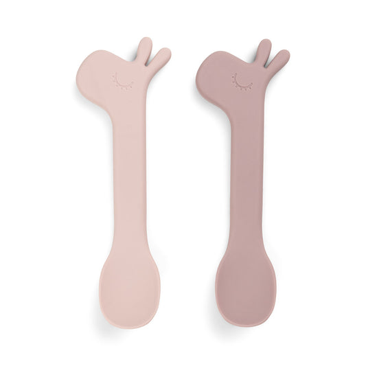 Cucharas de Silicona Lalee Rosa - Done By Deer