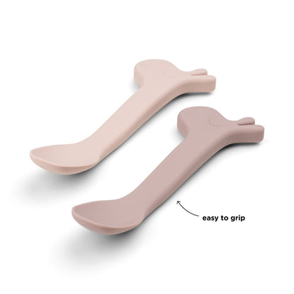 Cucharas de Silicona Lalee Rosa - Done By Deer