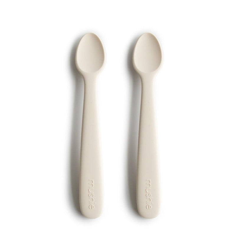 Cucharas Solid Ivory - Mushie
