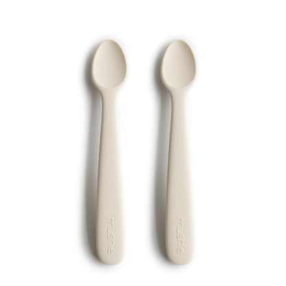 Cucharas Solid Ivory - Mushie