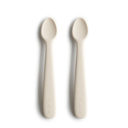 Cucharas Solid Ivory - Mushie