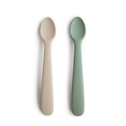 Cucharas Solid Shifting Sand + Cambridge - Mushie