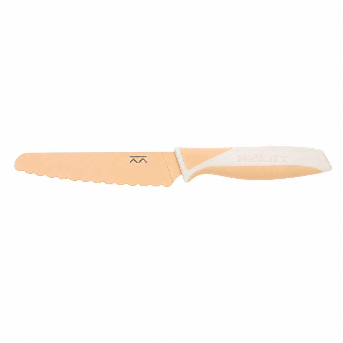 Cuchillo Infantil Autonomía Iced Apricot - KiddiKutter