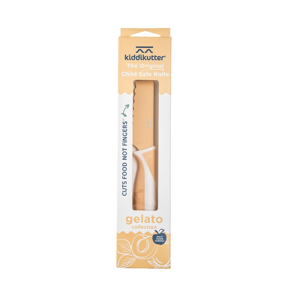 Cuchillo Infantil Autonomía Iced Apricot - KiddiKutter