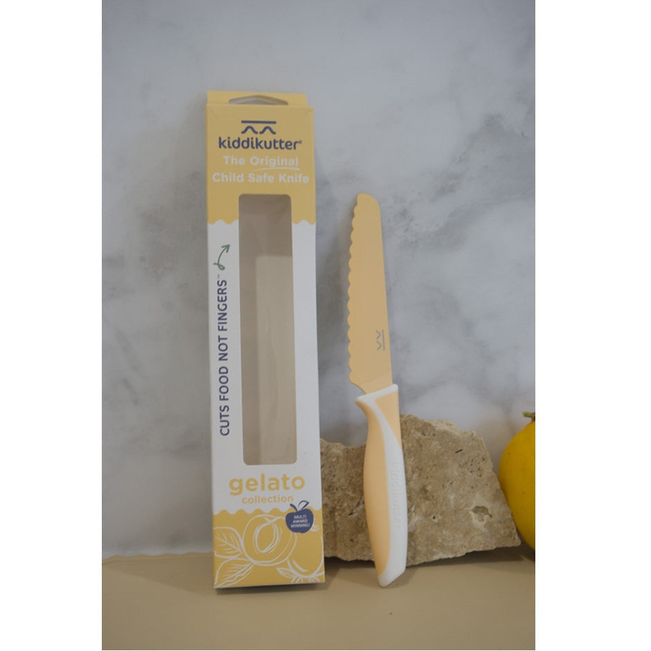 Cuchillo Infantil Autonomía Iced Apricot - KiddiKutter