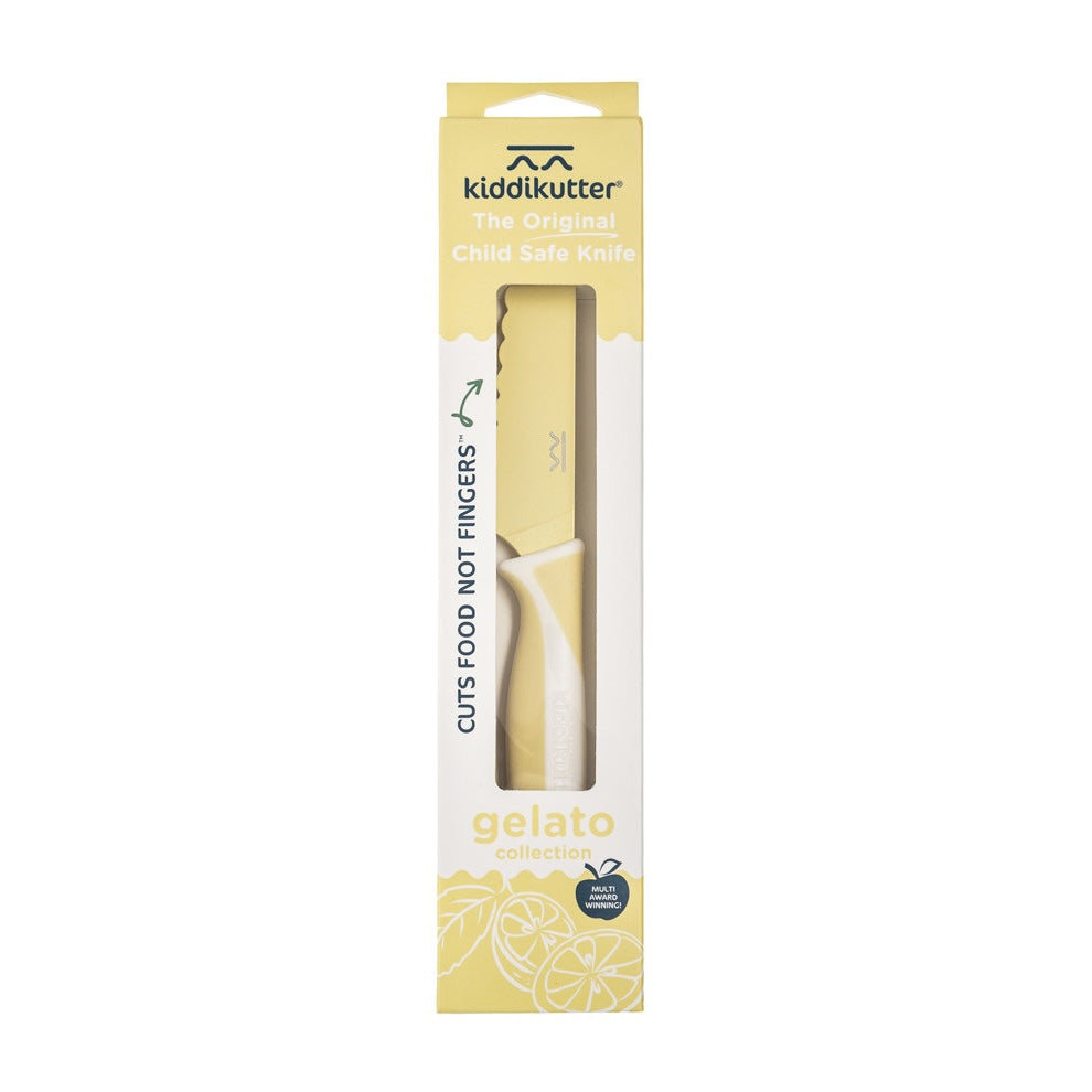 Cuchillo Infantil Autonomía Lemon Cream - KiddiKutter
