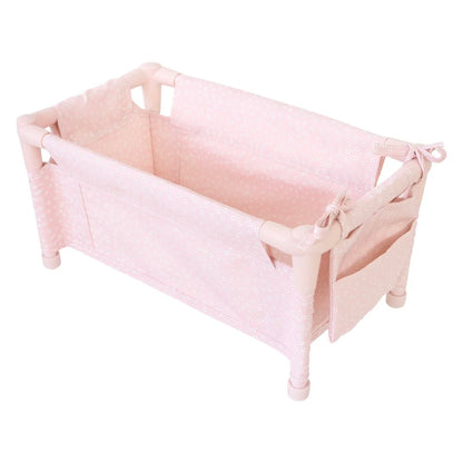 Pink Gingham Doll Stroller - Monnëka