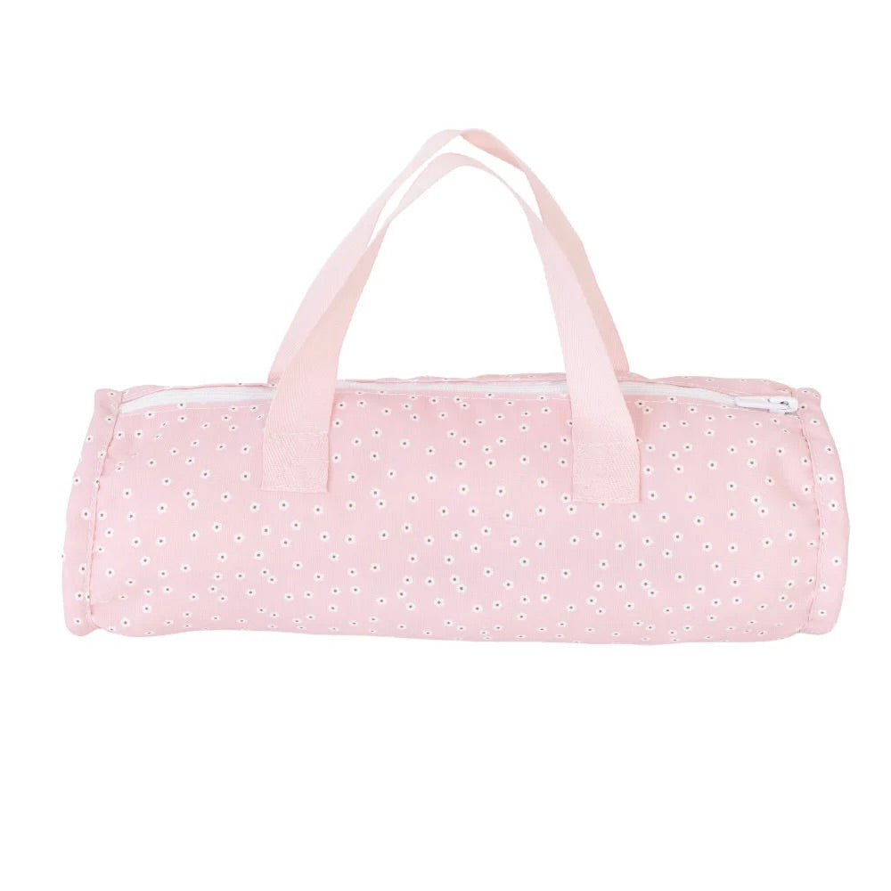 Pink Gingham Doll Stroller - Monnëka