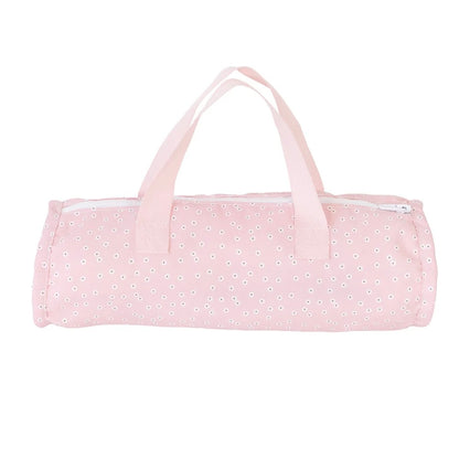 Pink Gingham Doll Stroller - Monnëka