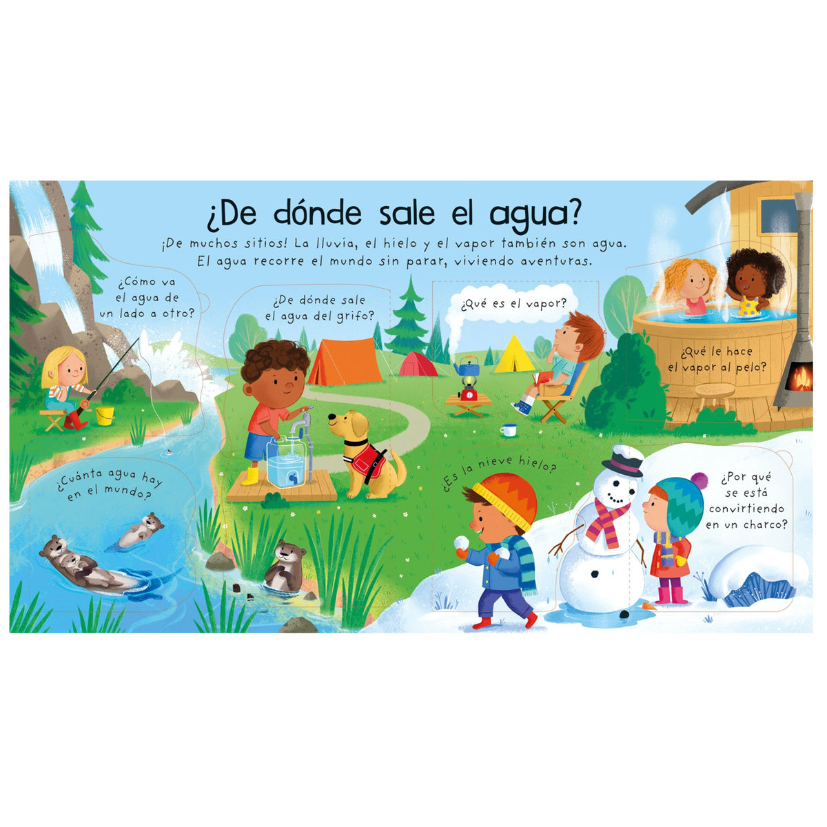¿De dónde sale el agua? - Usborne