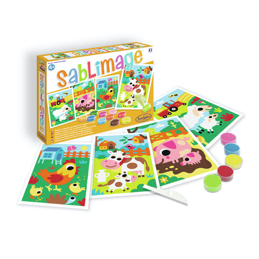 Decora con Arena Sablimage Animales Granja de Sentosphere