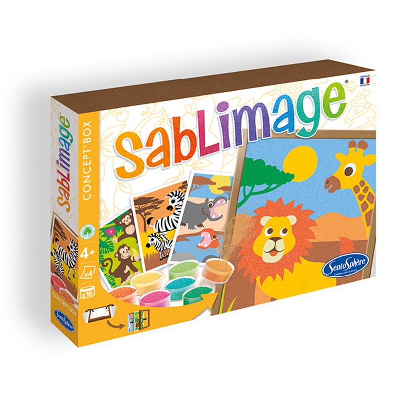 Decora con Arena Sablimage Animales Salvajes - Sentosphere