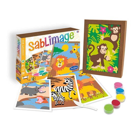 Decora con Arena Sablimage Animales Salvajes de Sentosphere