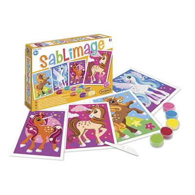 Decora con Arena Sablimage Unicornios de Sentosphere