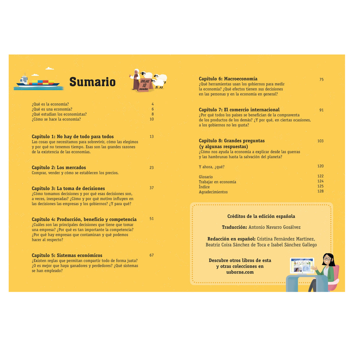 Economía para principiantes - Usborne