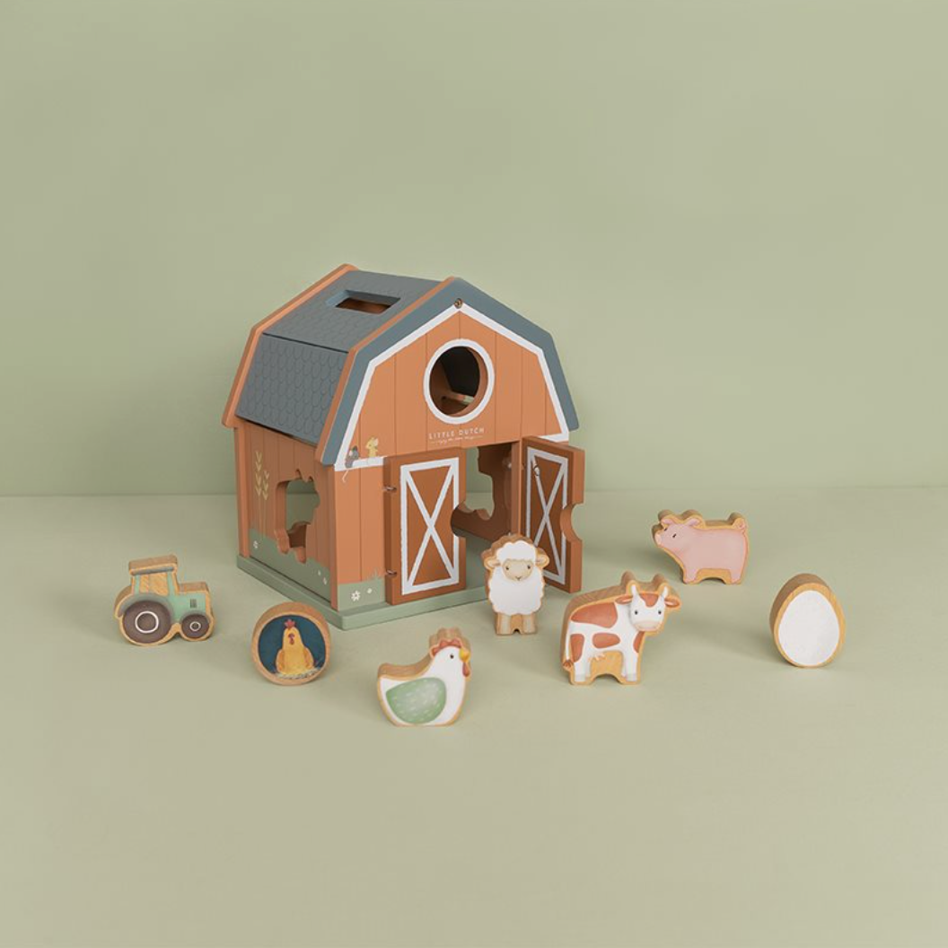 Encajable Formas Little Farm - Little Dutch