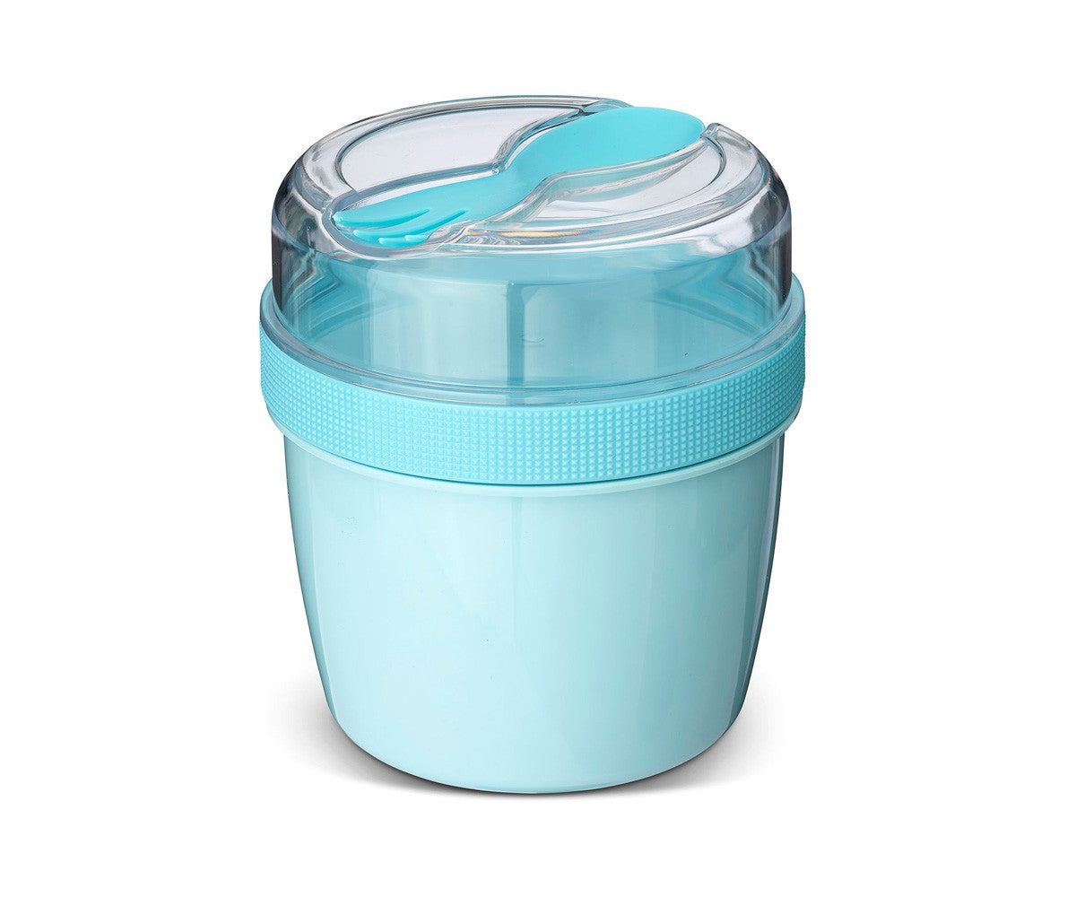 Fiambrera Snack N'ice Cup con Disco Refrigerante Blue - Carl Oscar