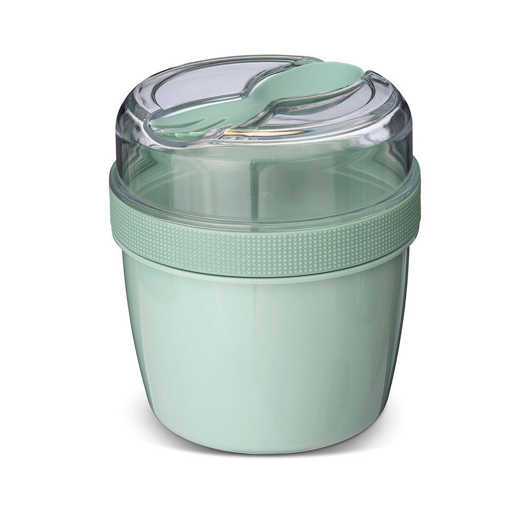 Fiambrera Snack N'ice Cup con Disco Refrigerante Green - Carl Oscar