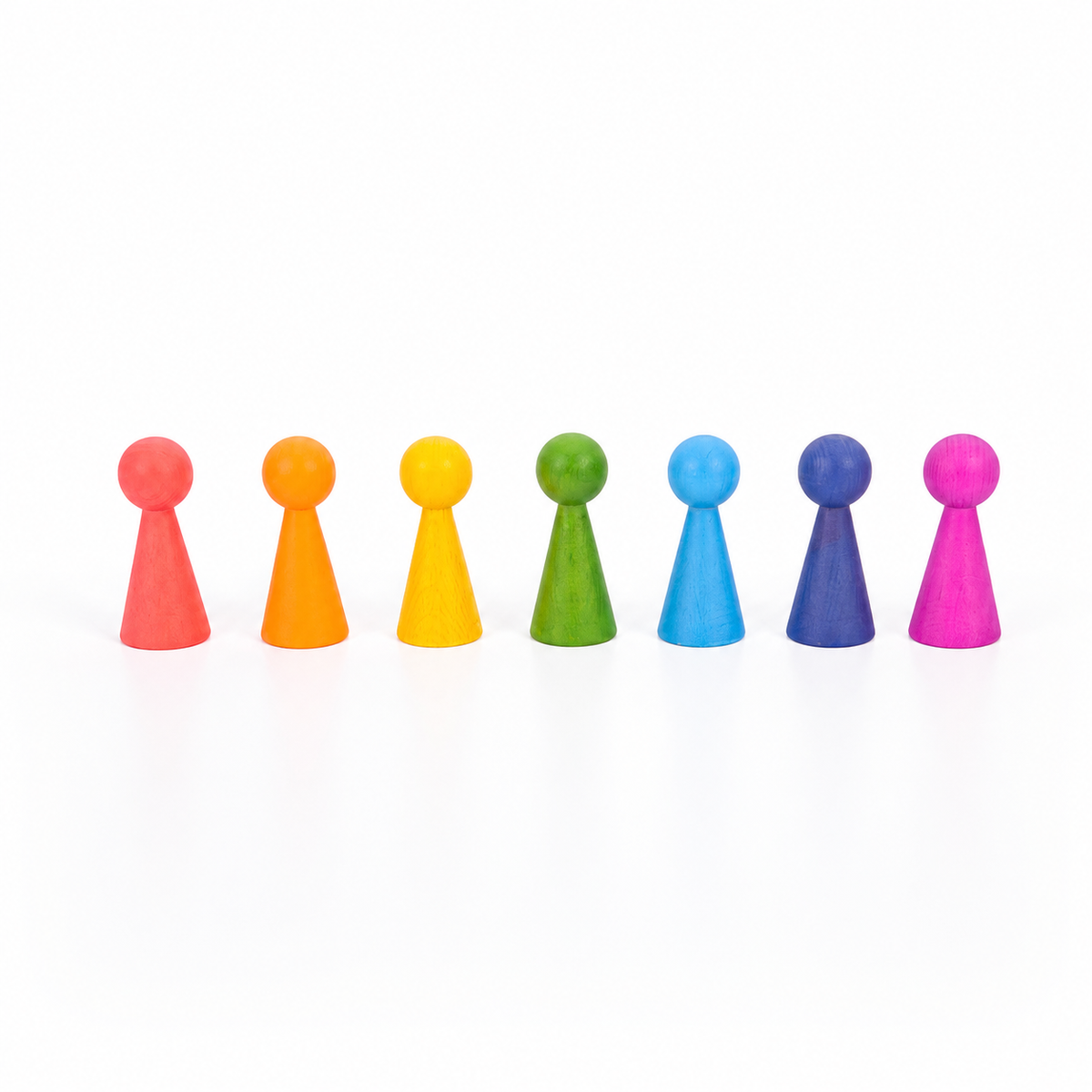 Figuras de Madera de Colores - Tickit