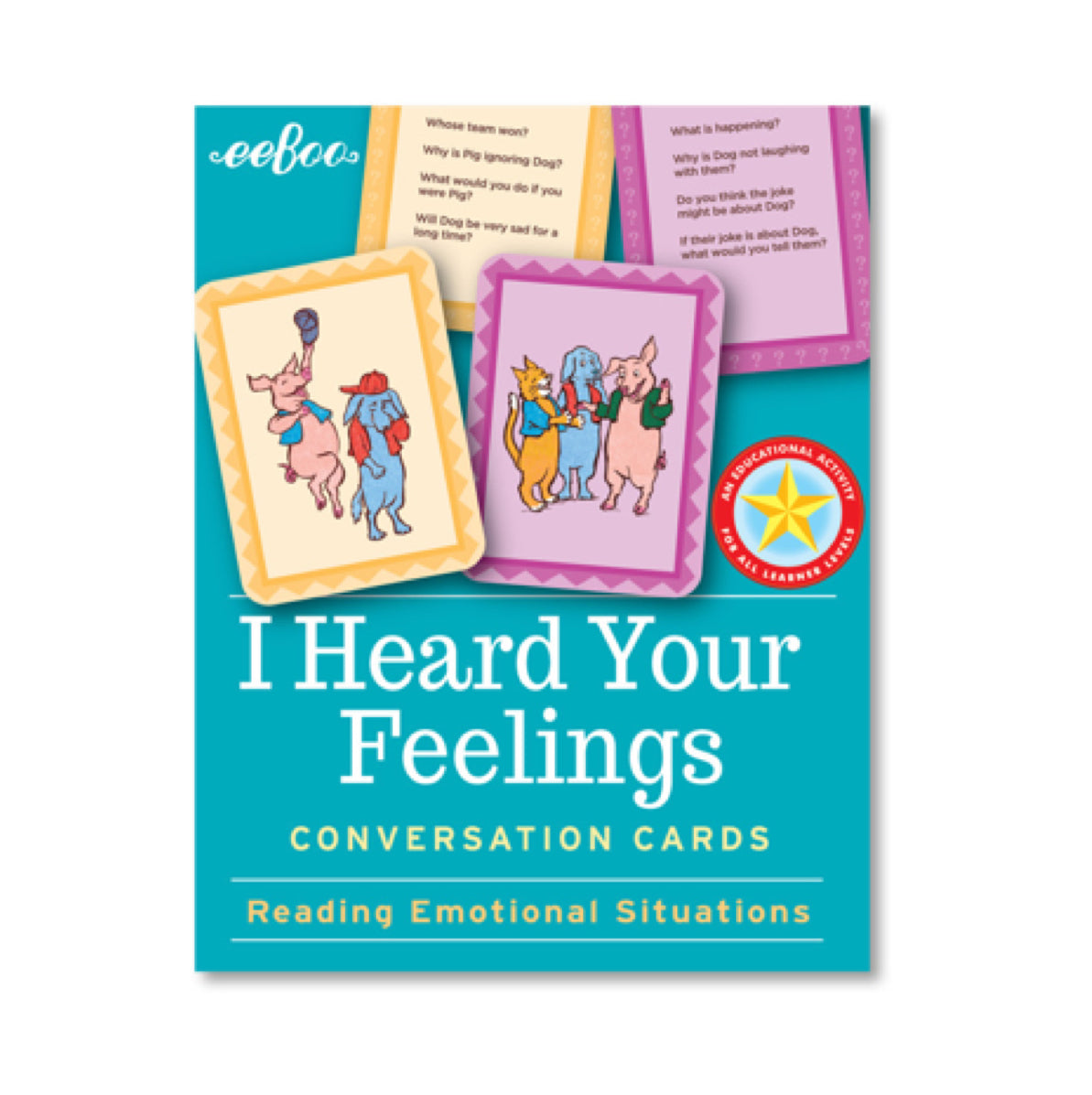 Flash Cards de Inteligencia Emocional-Inglés - Eeboo