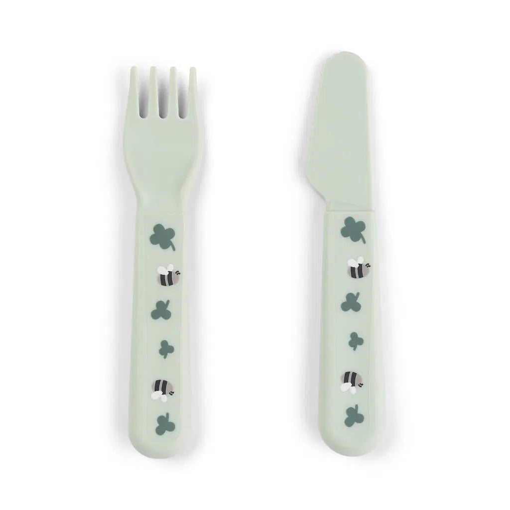 Foodie Vajilla con Ventosa Tiny Farm Verde - Done By Deer