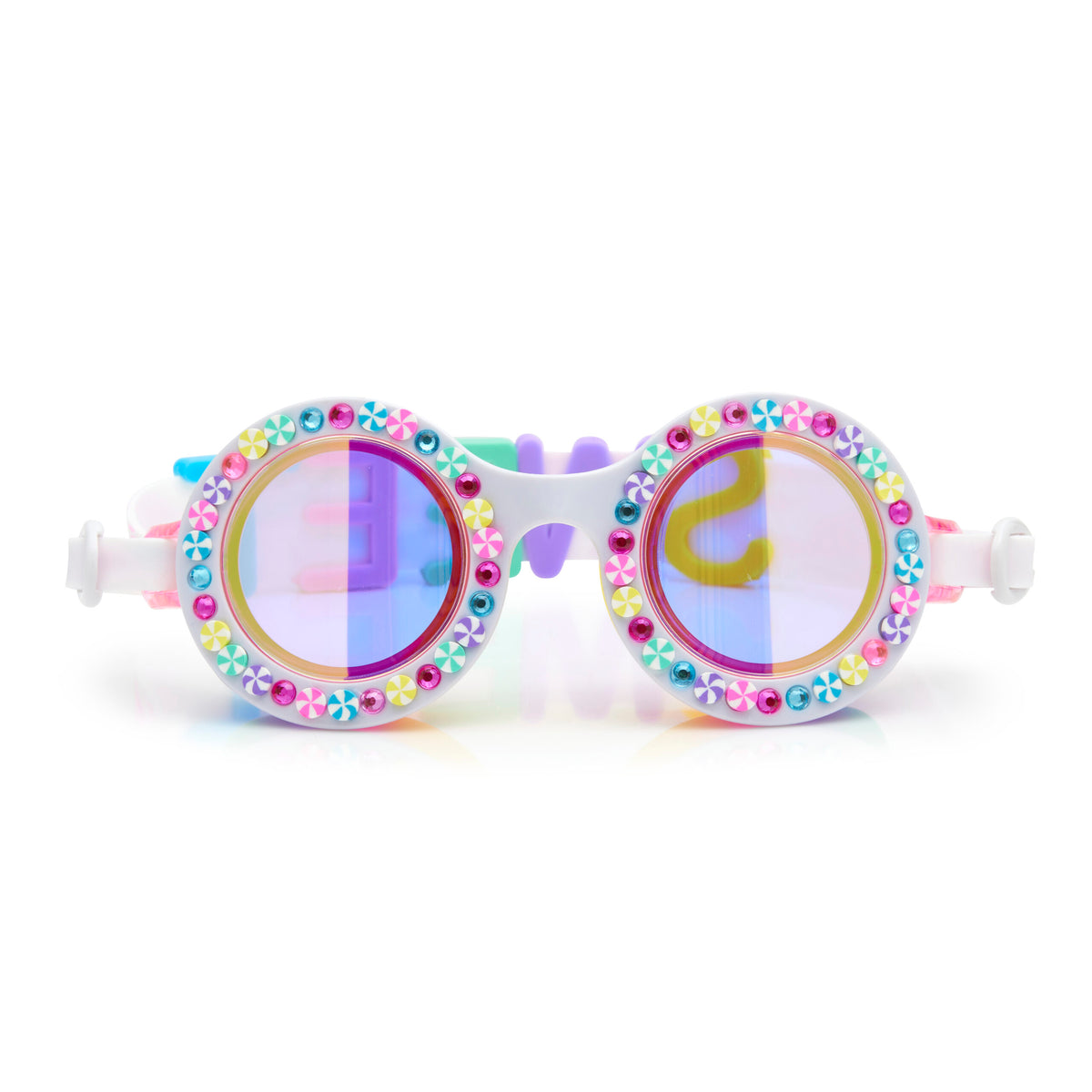Gafas de Natación Rainbow Ribbons Bright Stripes - Bling2o