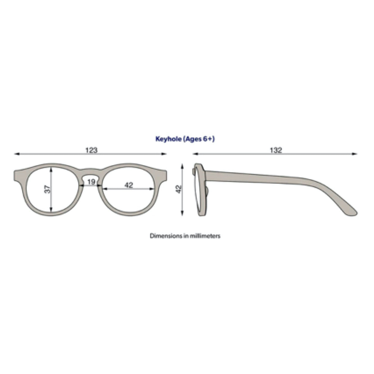 Gafas de Sol Flexibles Keyhole Totally Tortoise +6 años - Babiators