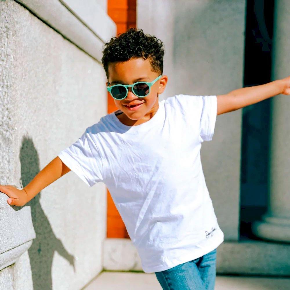 Gafas de Sol Flexibles Keyhole Menta +6 años - Babiators
