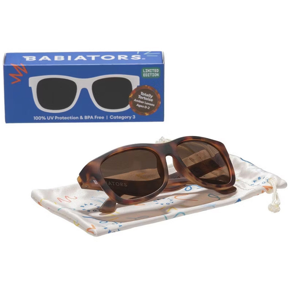 Gafas de Sol Flexibles Navigators Classic Tortoise +6 años - Babiators