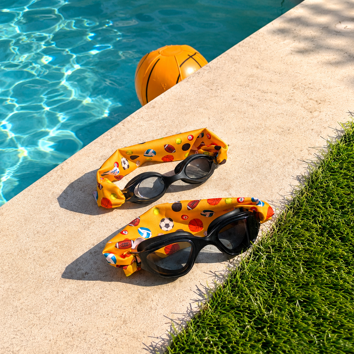 Gafas Infantiles con Turbante Deportes - Fun Water