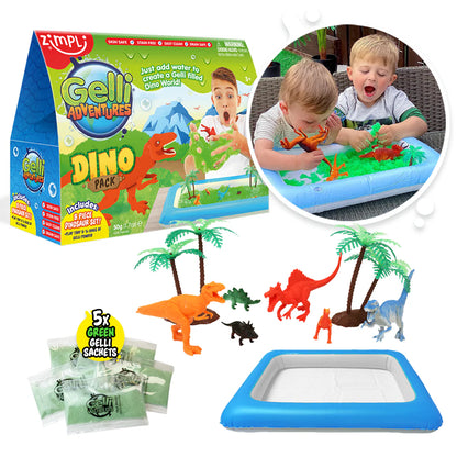 Pack Bandeja Sensorial Dinos - Zimpli