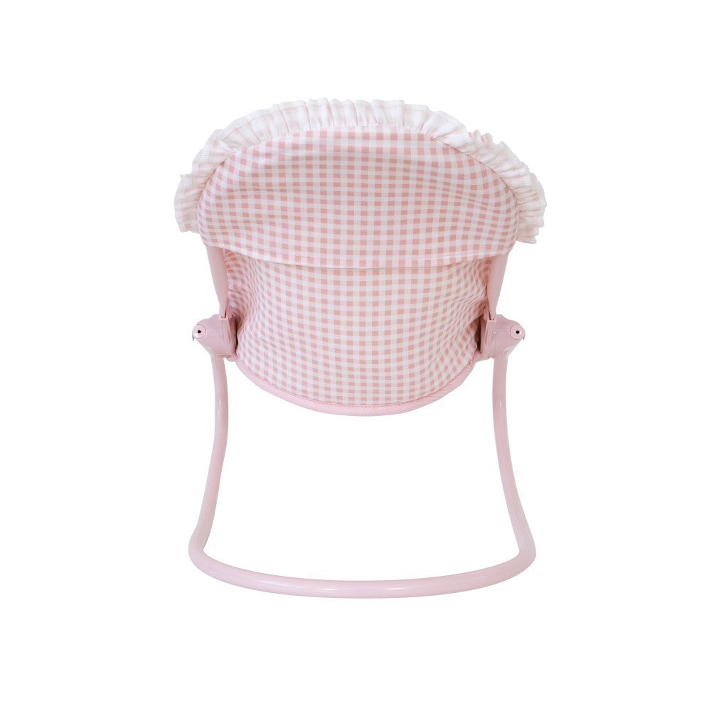 Hamaca de Muñecas Vichy Rosa - Monnëka