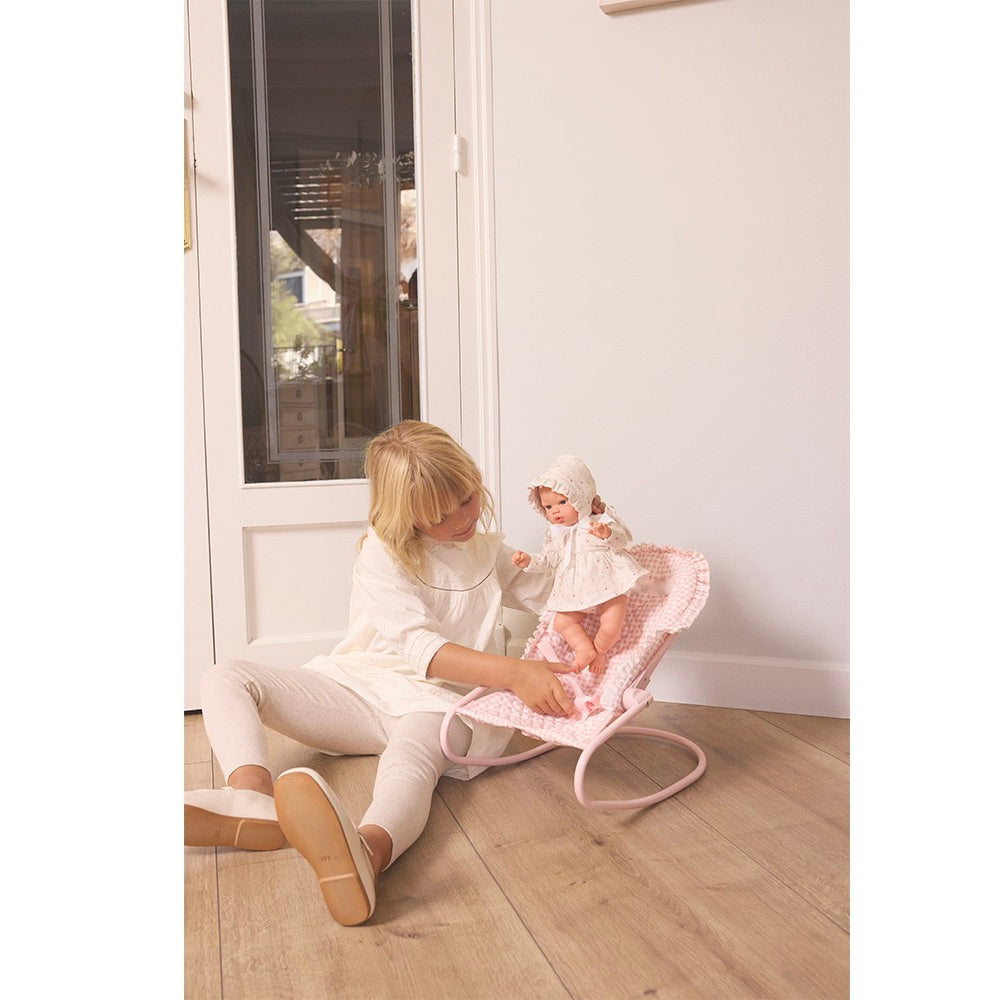 Hamaca de Muñecas Vichy Rosa - Monnëka