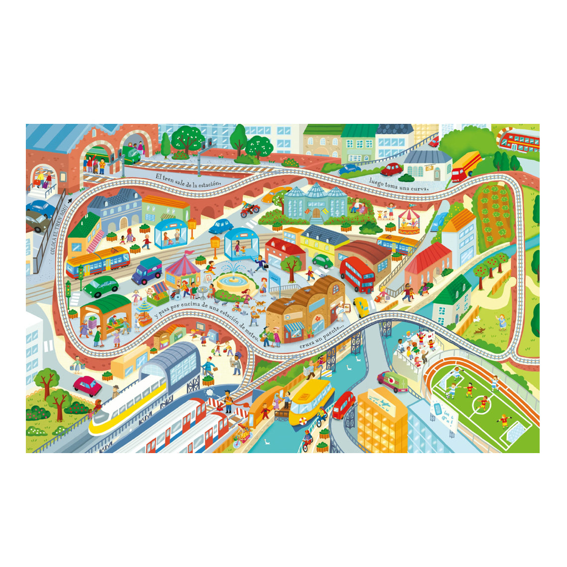 Juega con el Libro del Tren - Usborne