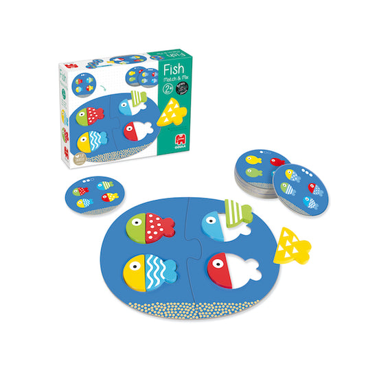 Juego Fish Mix & Match de Goula