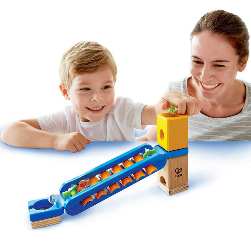 Juego de Canicas Quadrilla: Patio de Recreo Sónico - Hape