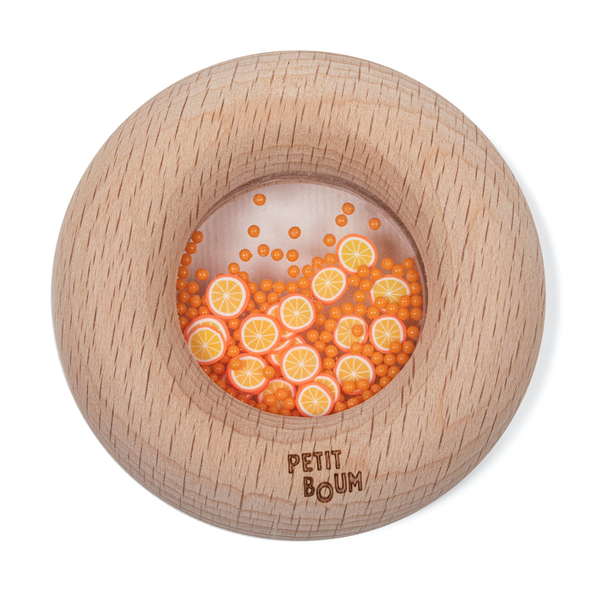 Juguete Sensorial Sensory Donuts Oranges – Petit Boum
