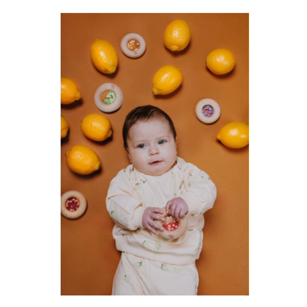 Juguete Sensorial Sensory Donuts Oranges – Petit Boum