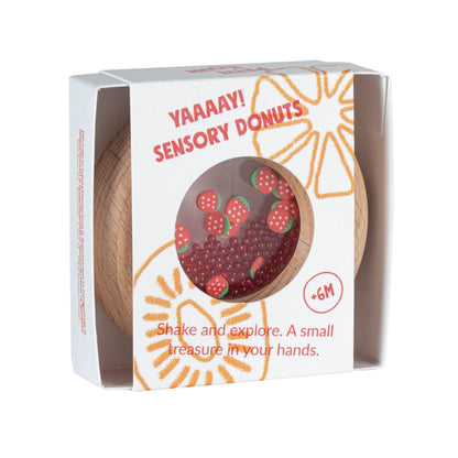 Juguete Sensorial Sensory Donuts Strawberries – Petit Boum