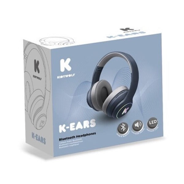 K-EARS Bluetooth Color Azul - Kidywolf