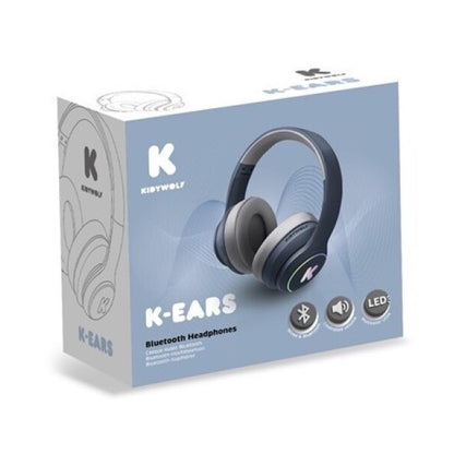 K-EARS Bluetooth Color Azul - Kidywolf
