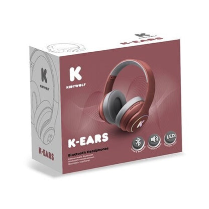 K-EARS Bluetooth Color Rojo - Kidywolf