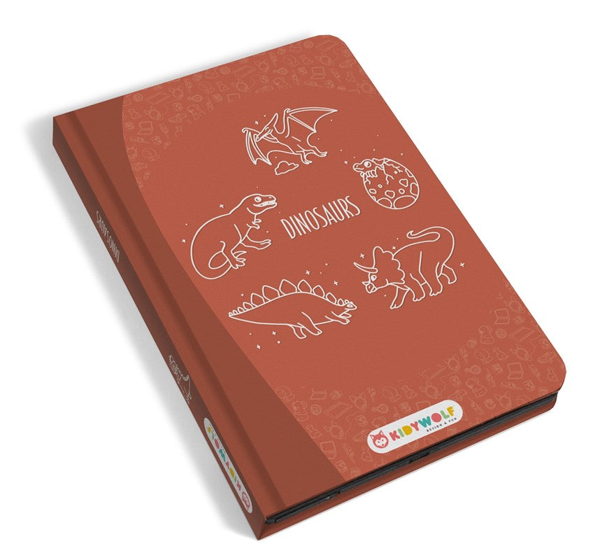 Kidydraw Mini Pizarra Dinos - Kidywolf