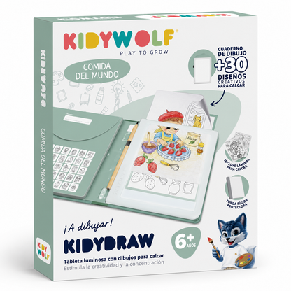 Kidydraw Pad Alimentos - Kidywolf