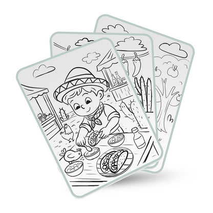 Kidydraw Pad Alimentos - Kidywolf