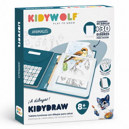 Kidydraw Pad Animales - Kidywolf