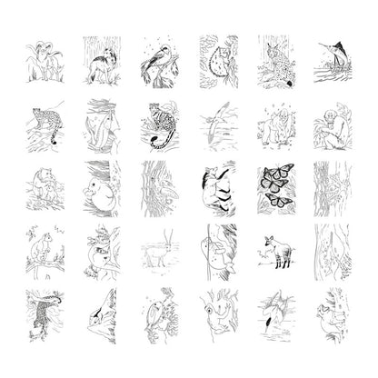 Kidydraw Pad Animales - Kidywolf