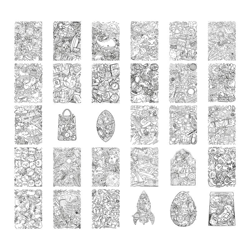 Kidydraw Pad Meli Melo - Kidywolf